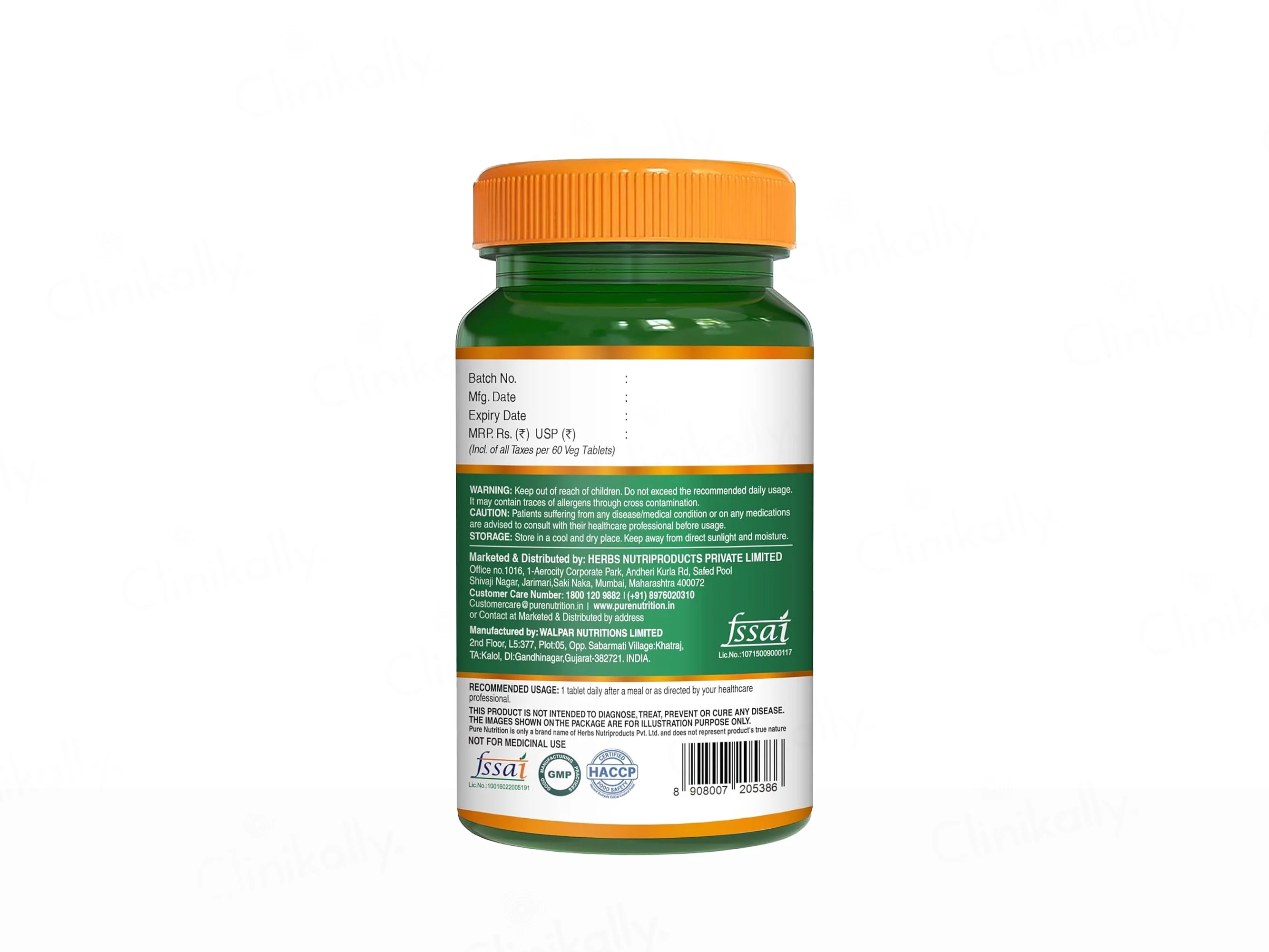Pure Nutrition Multivitamin Veg Tablet For Women - Image 3