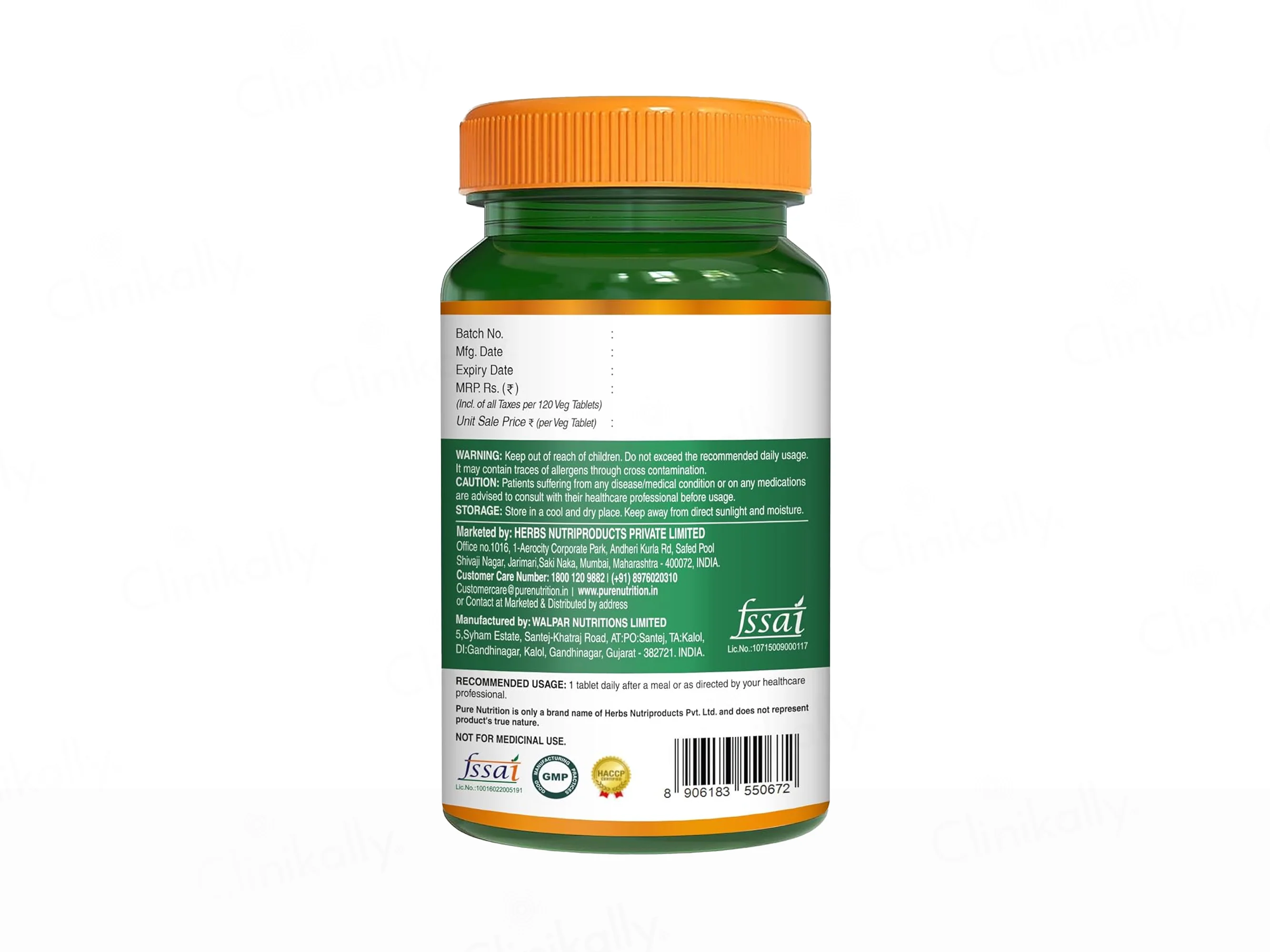 Pure Nutrition Vitamin D3 + K2 Veg Tablet - Image 9