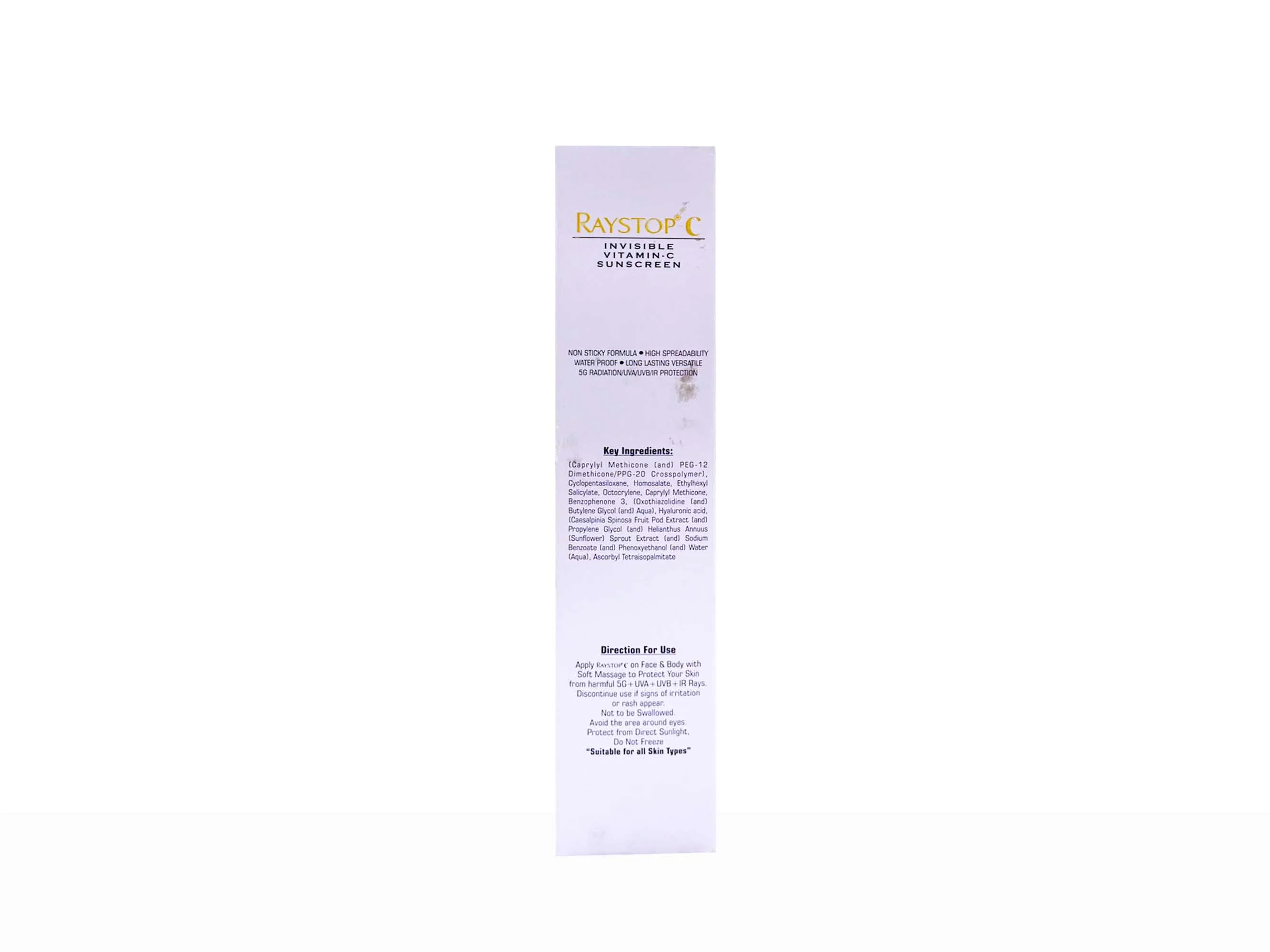 Raystop C Invisible Vitamin-C Sunscreen SPF 50 PA+++ - Image 5