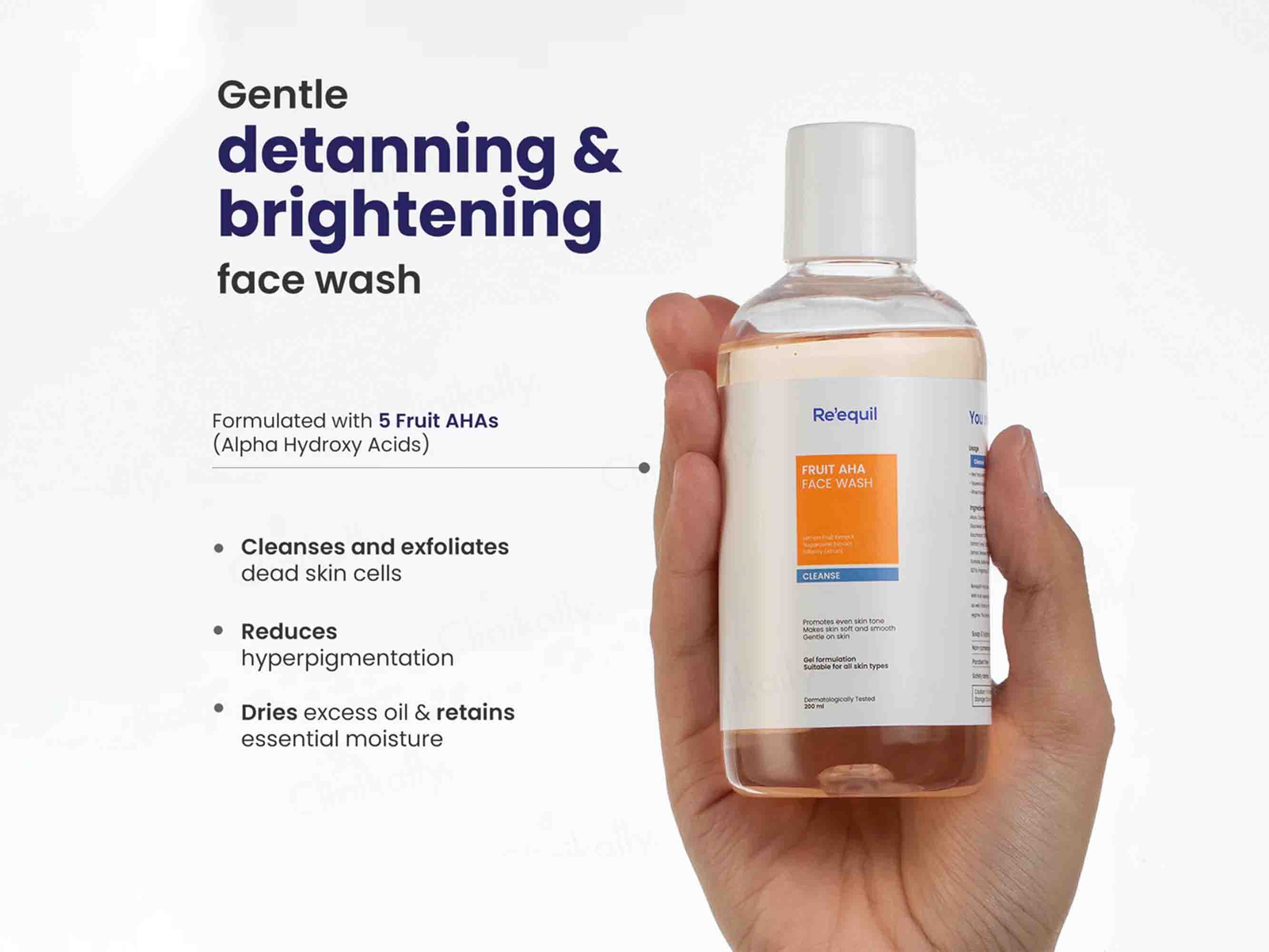 Re'equil Fruit AHA Face Wash - Image 4