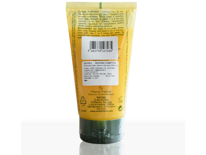 Rene Furterer Karite Hydra Hydrating Shine Shampoo - Image 3