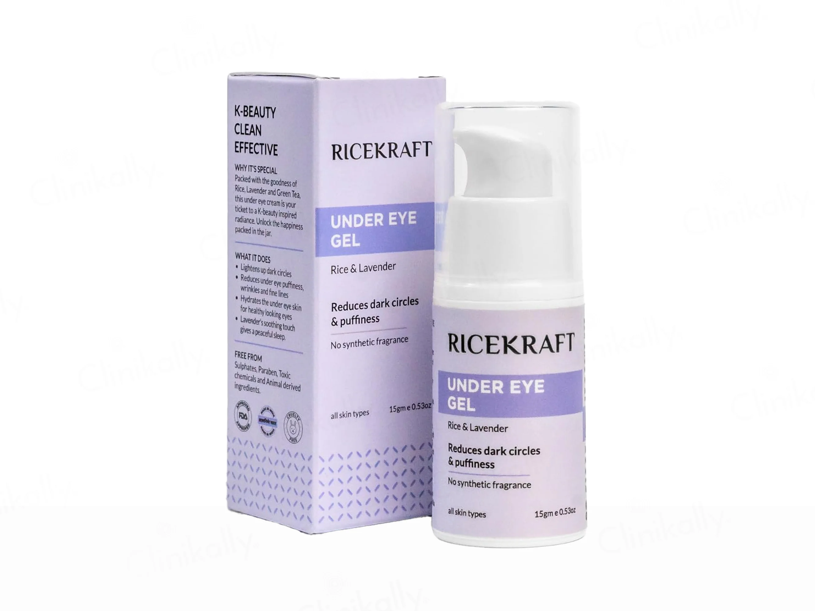 RiceKraft Rice & Lavender Under Eye Gel