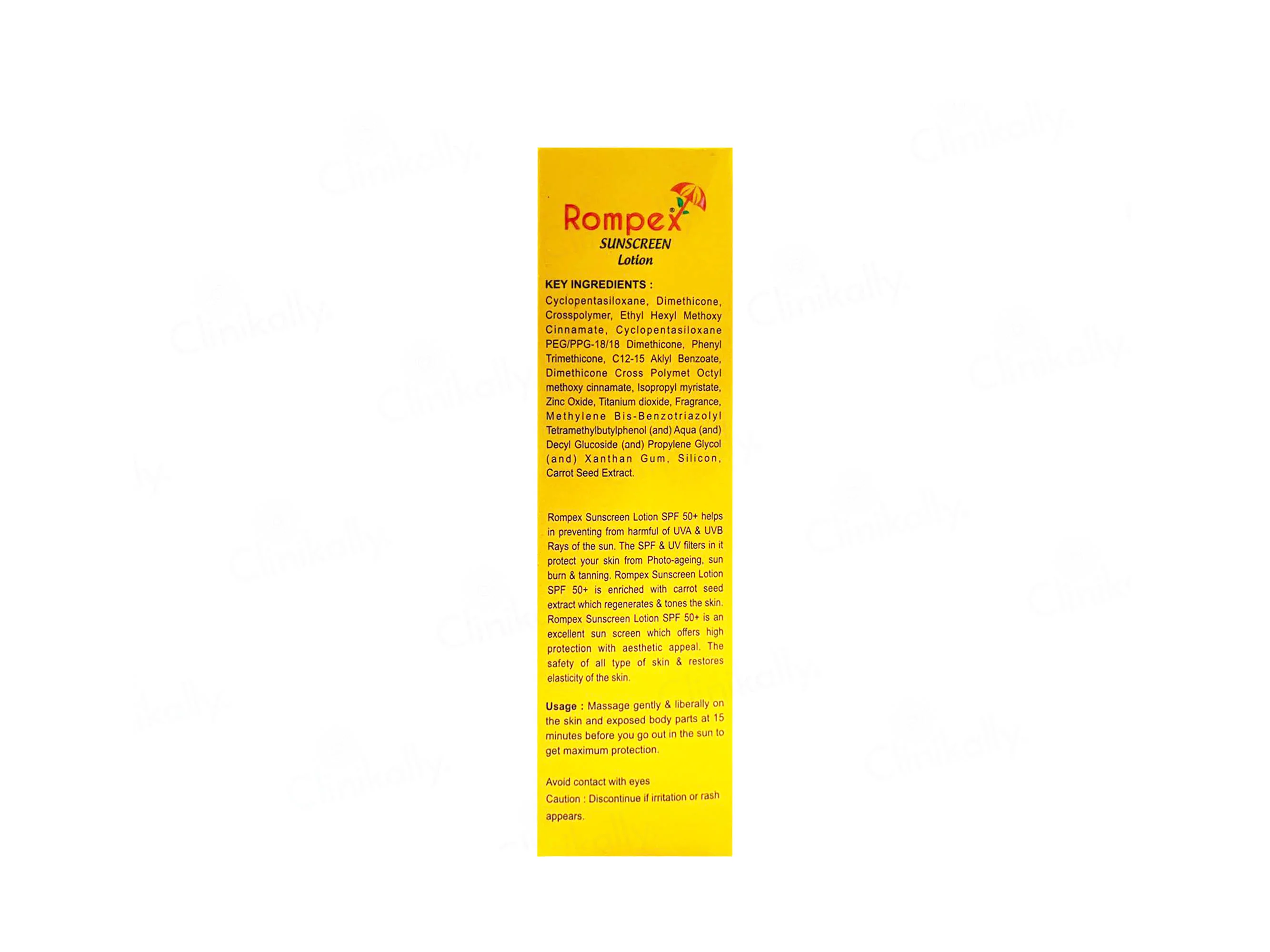 Rompex Sunscreen Lotion SPF 50+ - Image 2