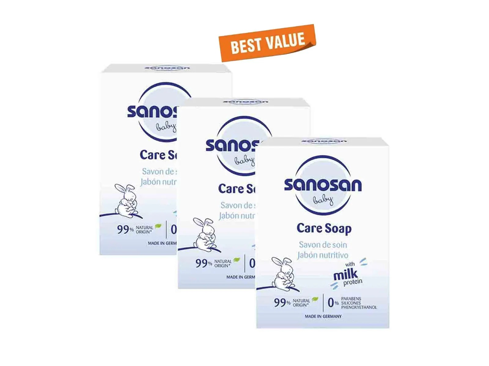 Sanosan Baby Milk Protein Care Soap - Image 6