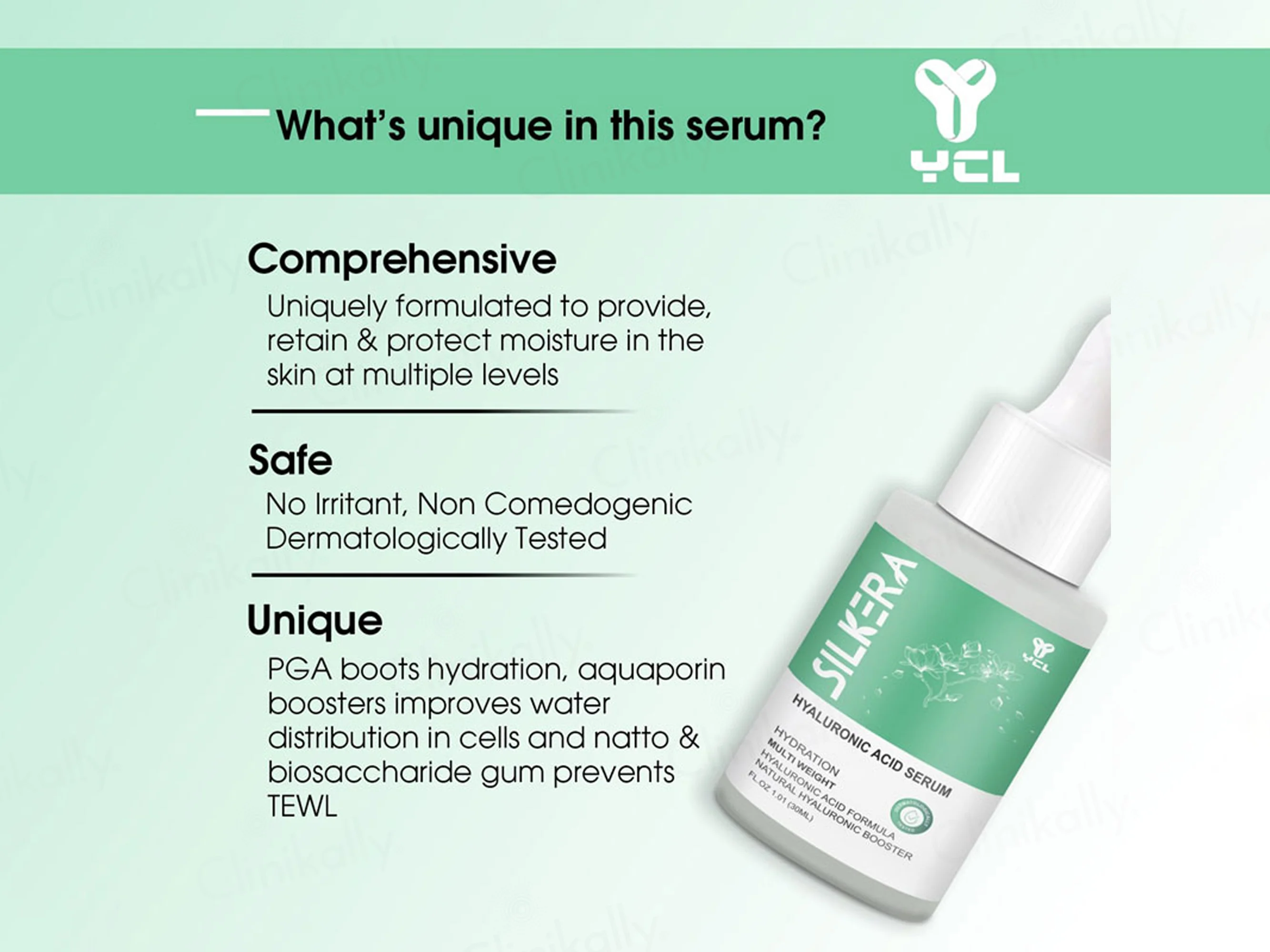 Silkera Hyaluronic Acid Serum - Image 3