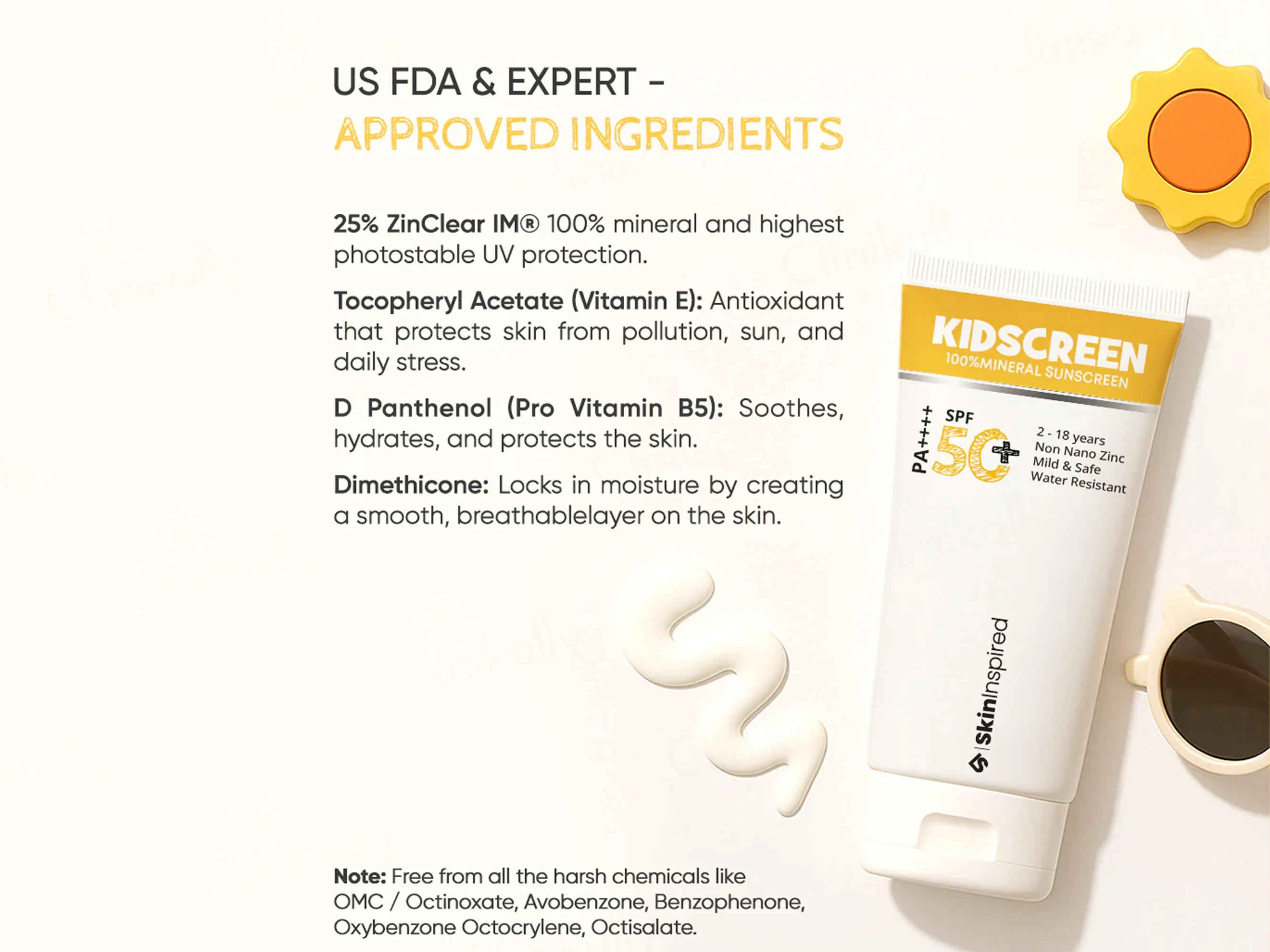 SkinInspired Kidscreen 100% Mineral Sunscreen SPF 50+ PA++++ - Image 6