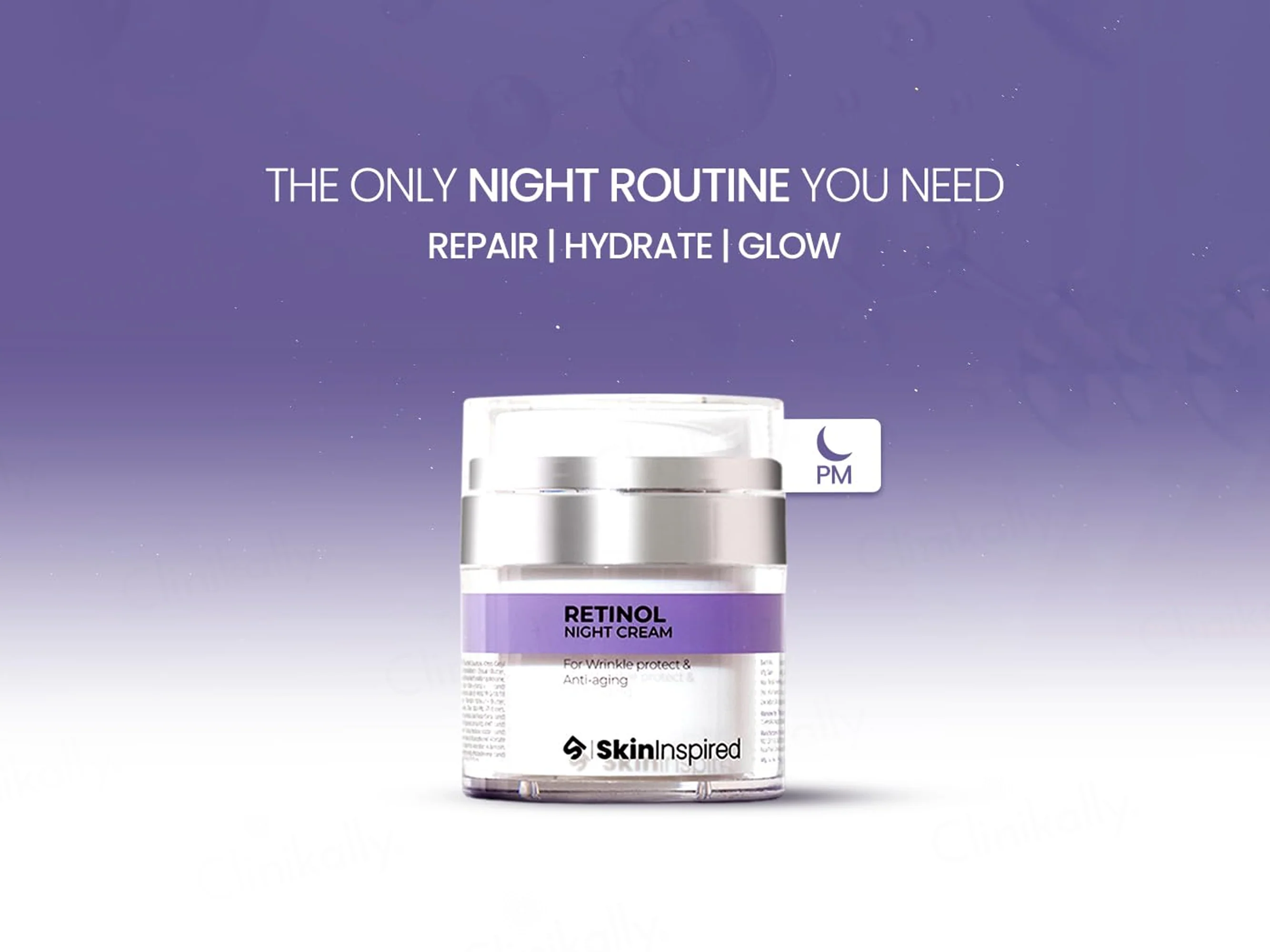 SkinInspired Retinol Anti-Aging Night Cream - Image 3