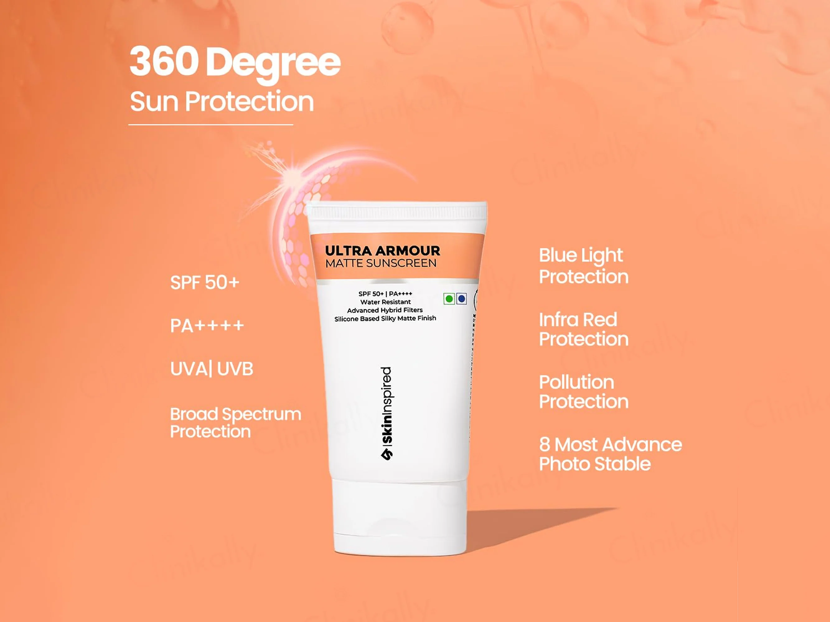 SkinInspired Ultra Armour Matte Sunscreen SPF 50+ PA++++ - Image 4