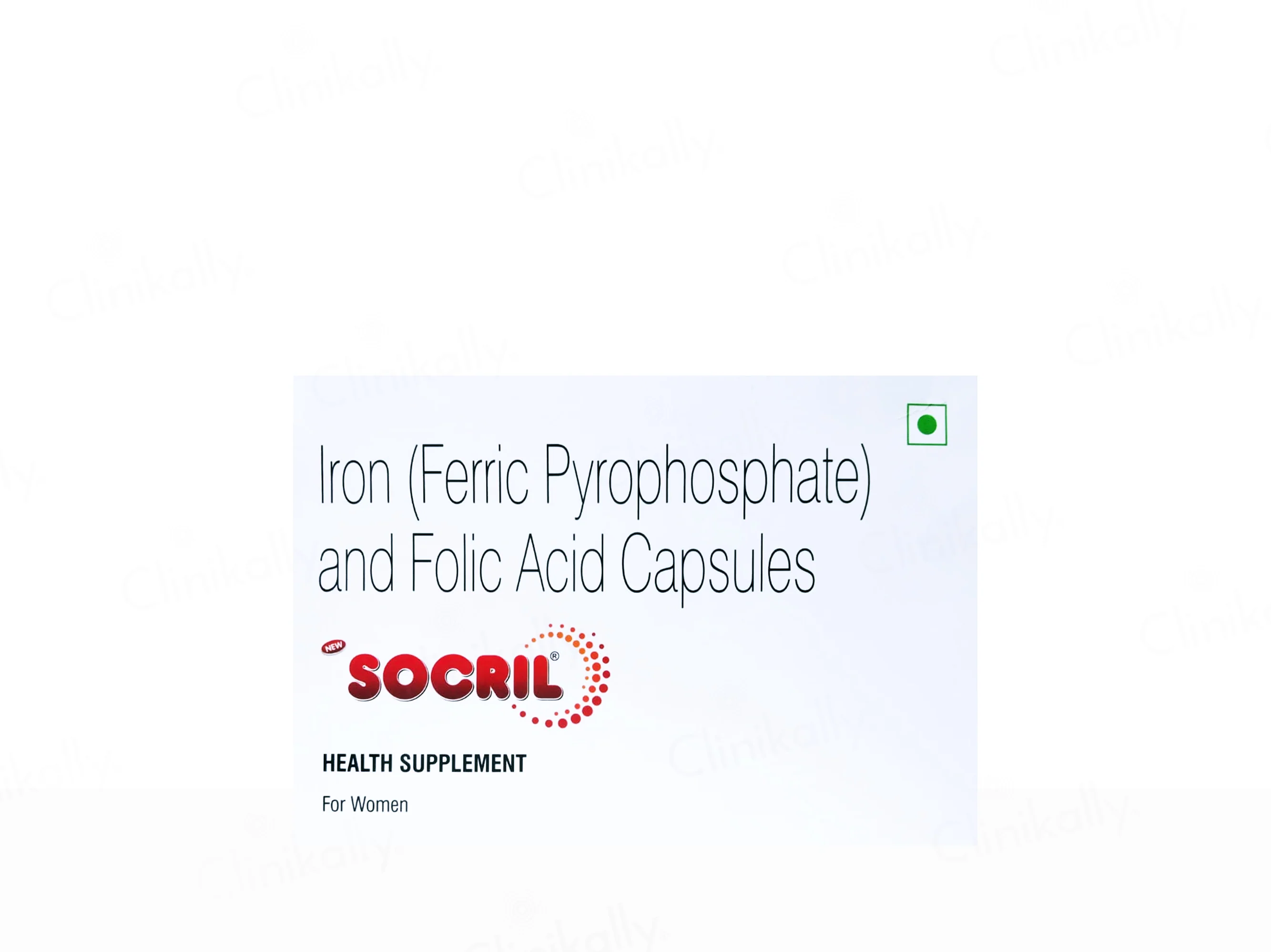 Socril Health Supplement Capsule For Women