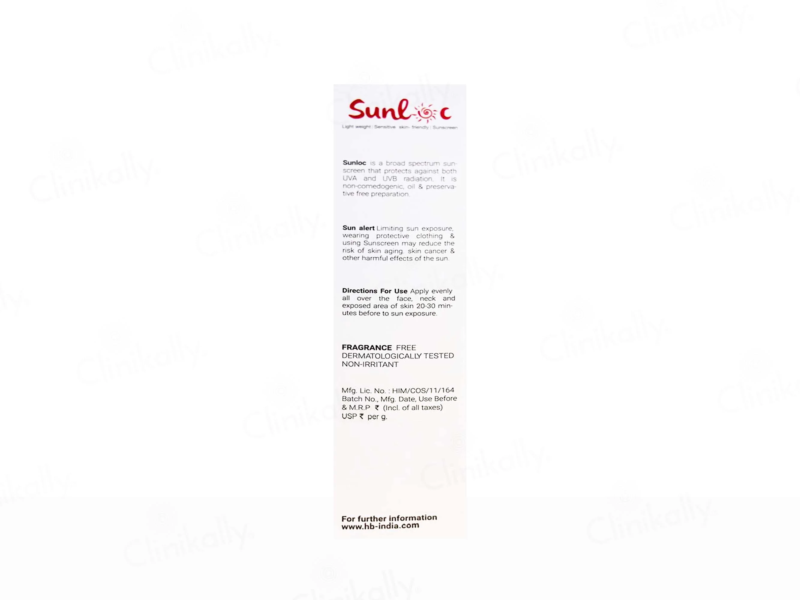 Sunloc Lightweight Matte Sunscreen SPF 50+ PA+++ - Image 4