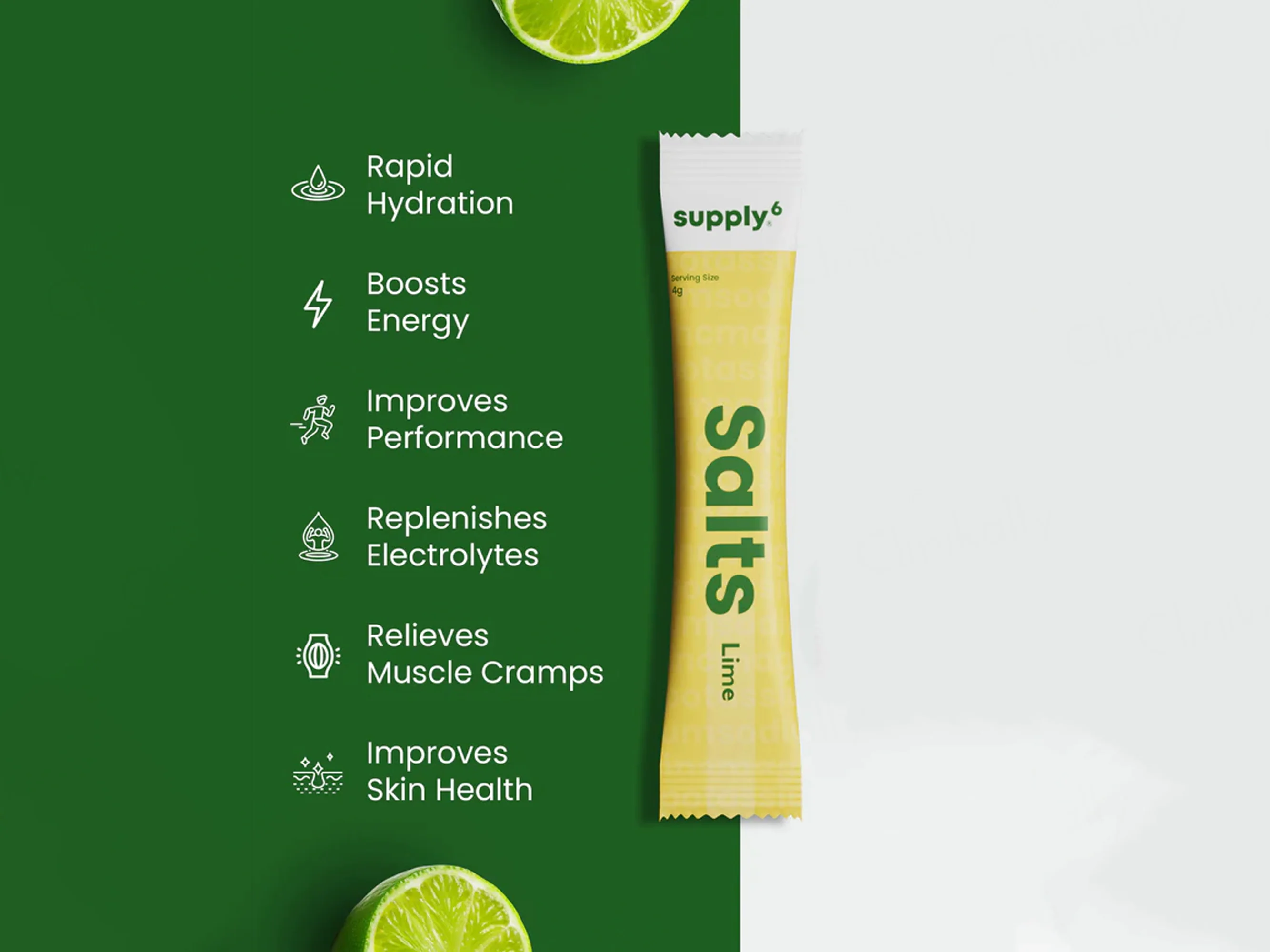 Supply6 Salts Electrolyte Mix Health Supplement Powder For Adults - Image 4