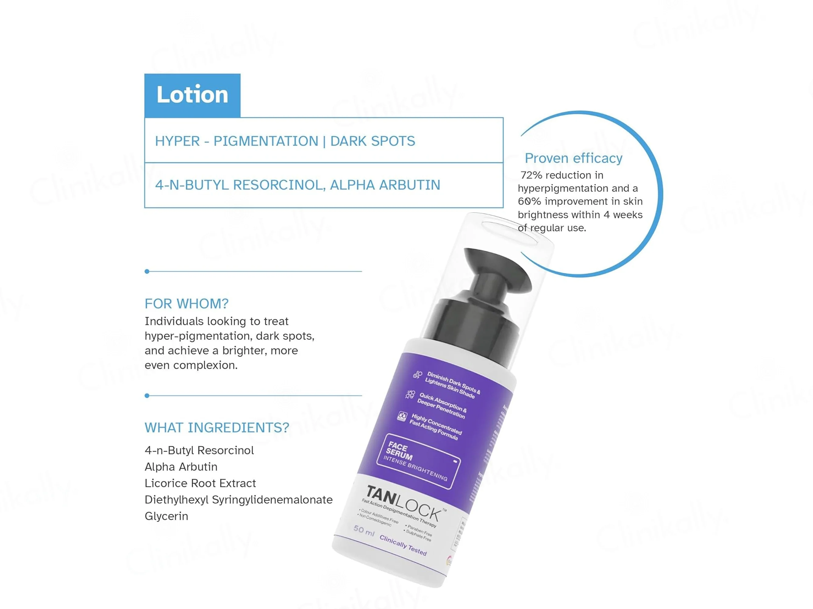 Tanlock Intense Brightening Serum - Image 2
