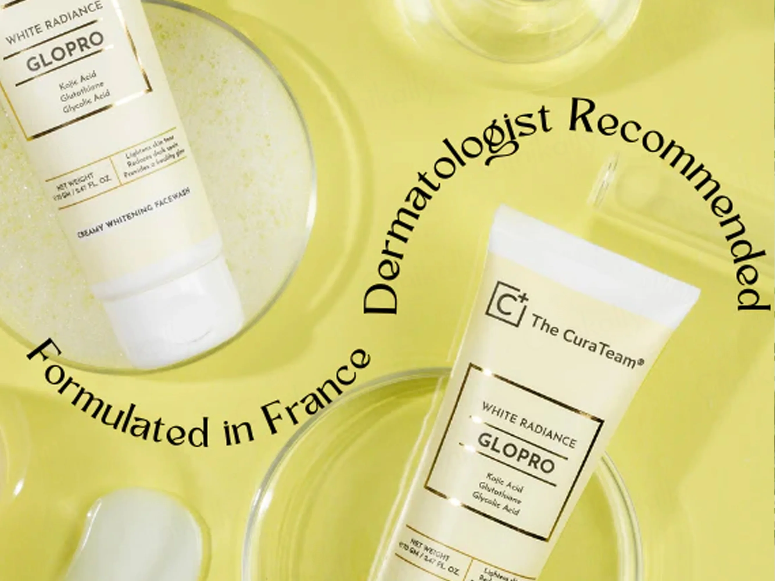 The CuraTeam Glopro White Radiance Creamy Whitening Facewash - Image 7