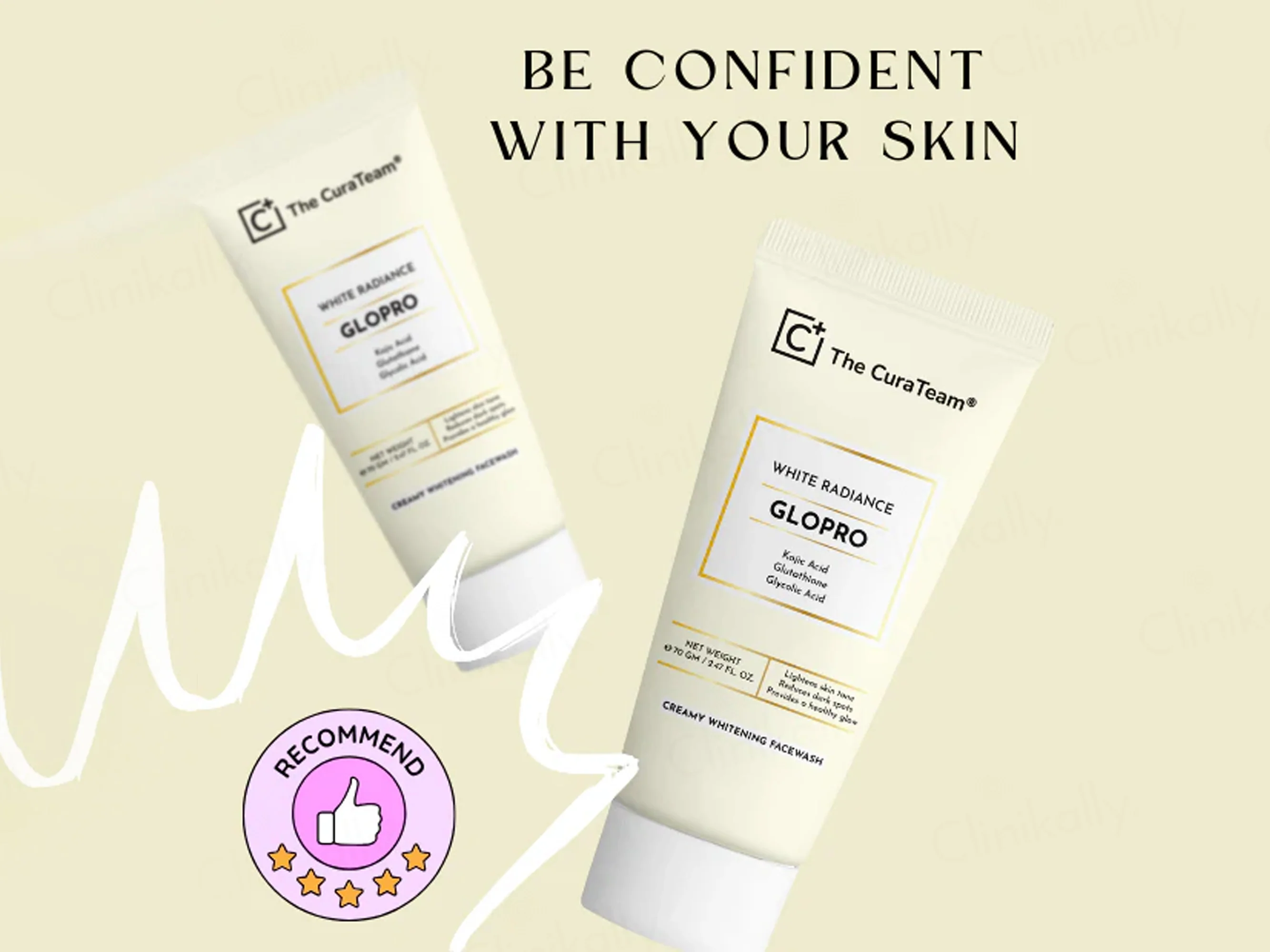 The CuraTeam Glopro White Radiance Creamy Whitening Facewash - Image 8