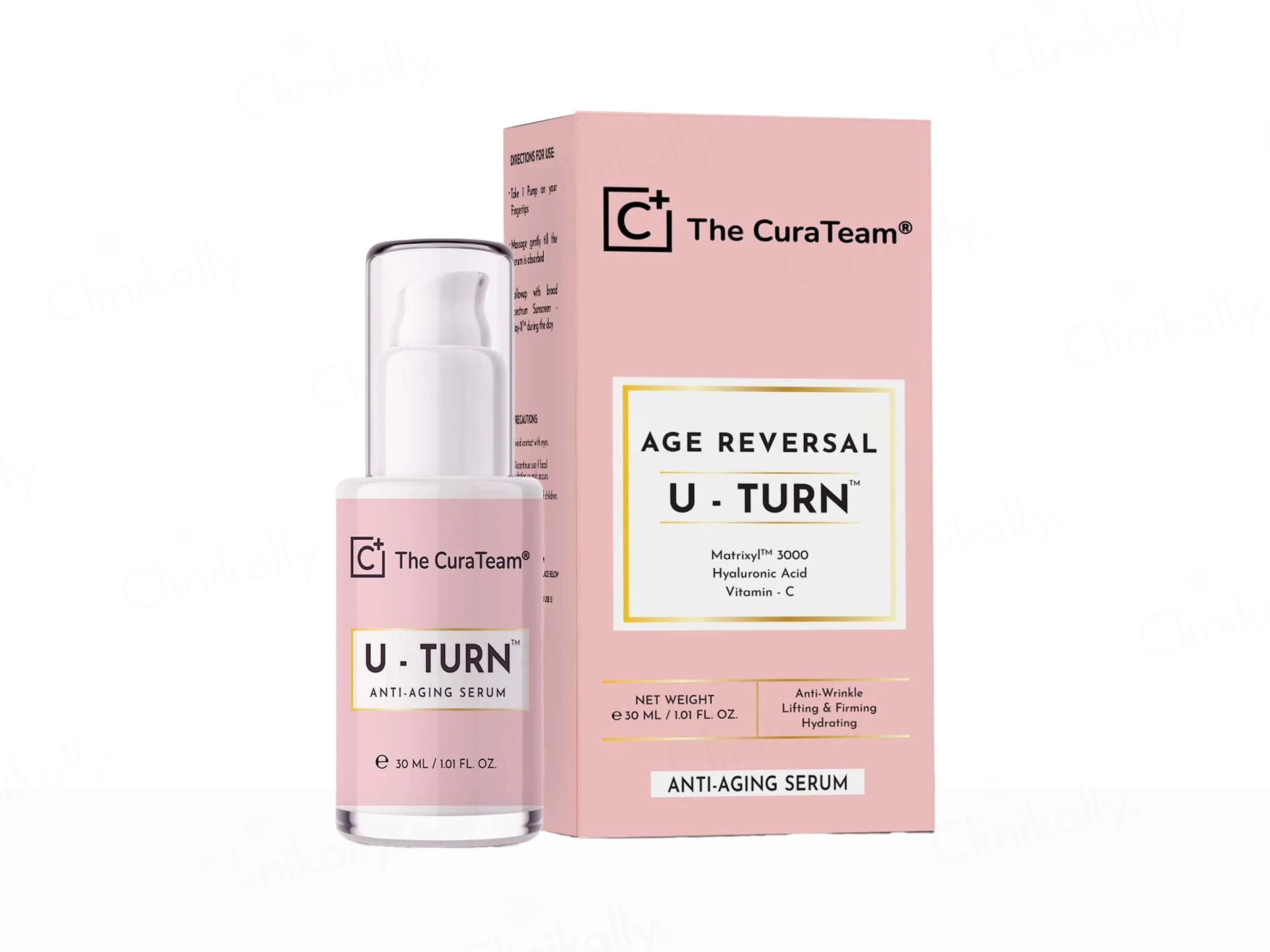 The CuraTeam U-Turn Age Reversal Anti-Aging Serum