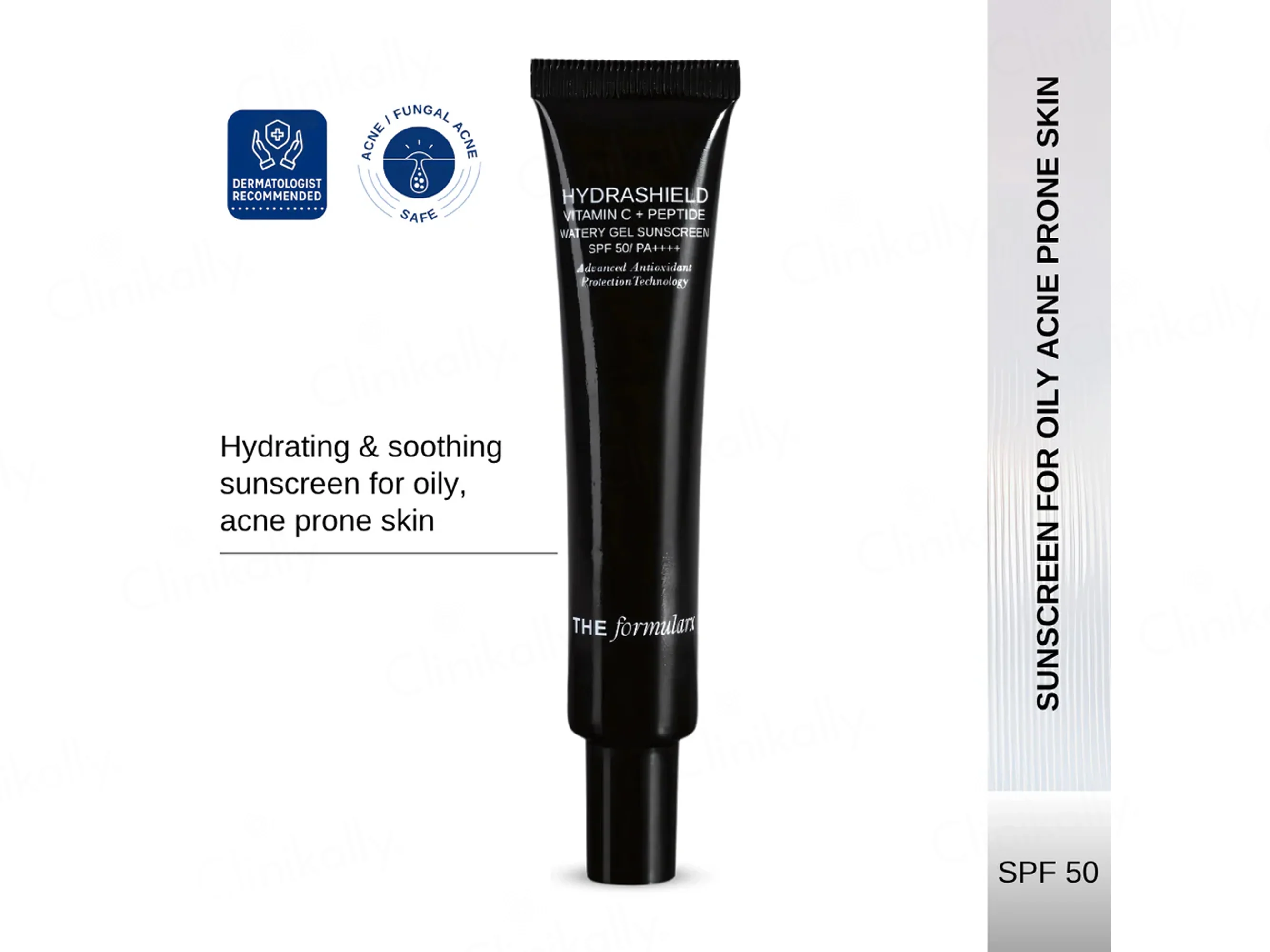 The FormulaRx Hydrashield Vitamin C + Peptide Watery Gel Sunscreen - Image 2