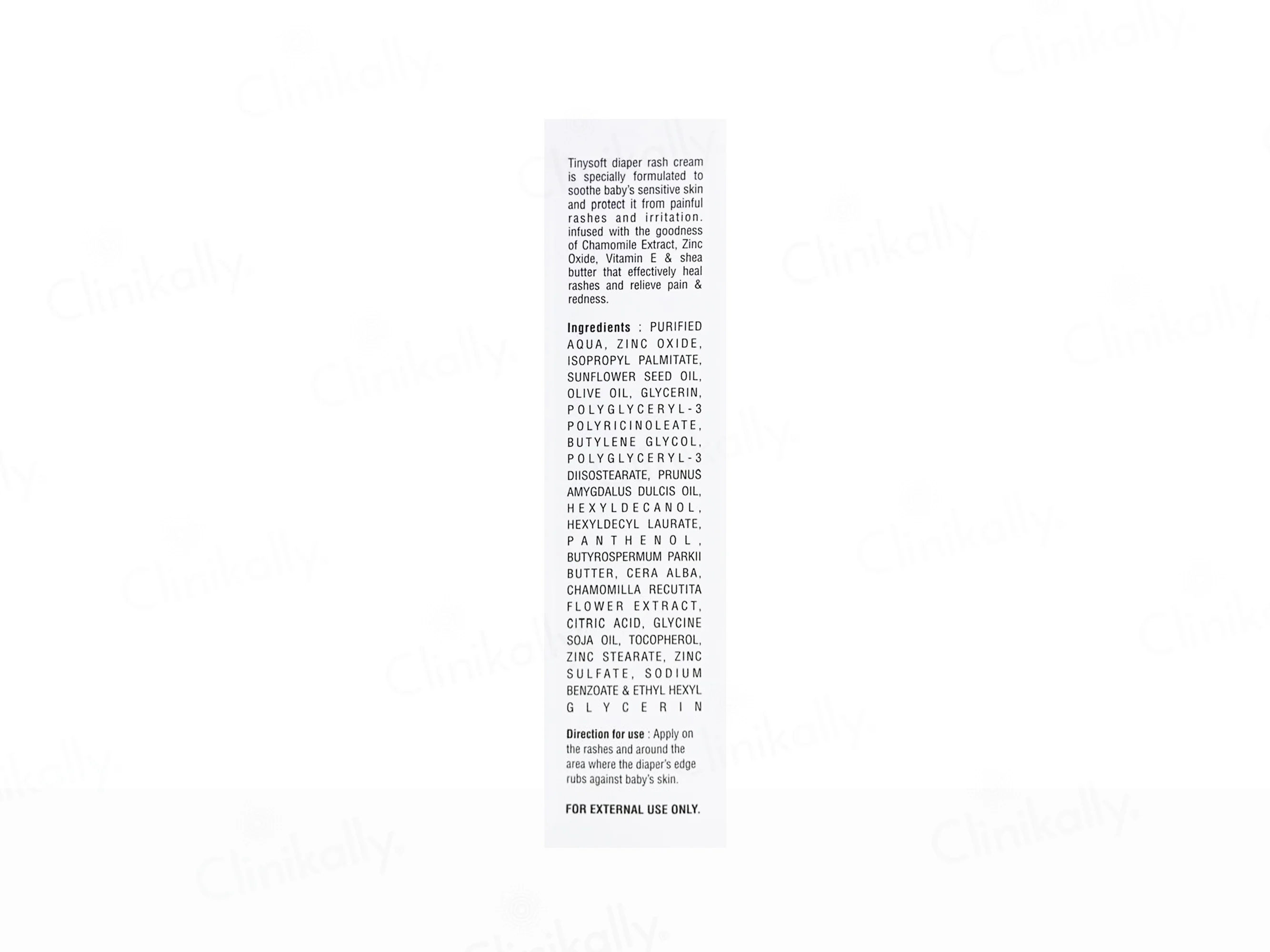 Tinysoft Diaper Rash Cream - Image 2