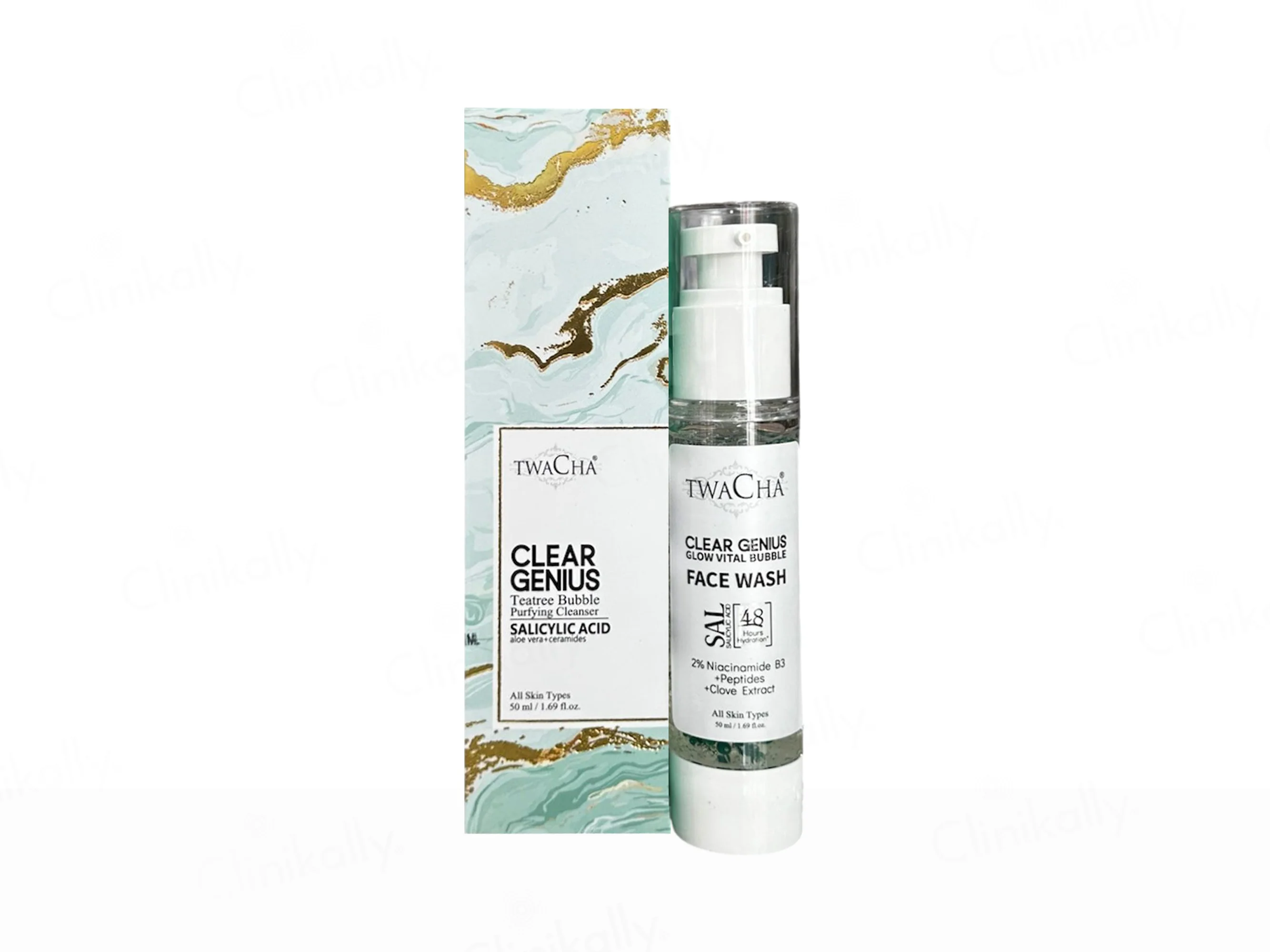 TWACHA Clear Genius TeaTree Bubble Purifying Cleanser