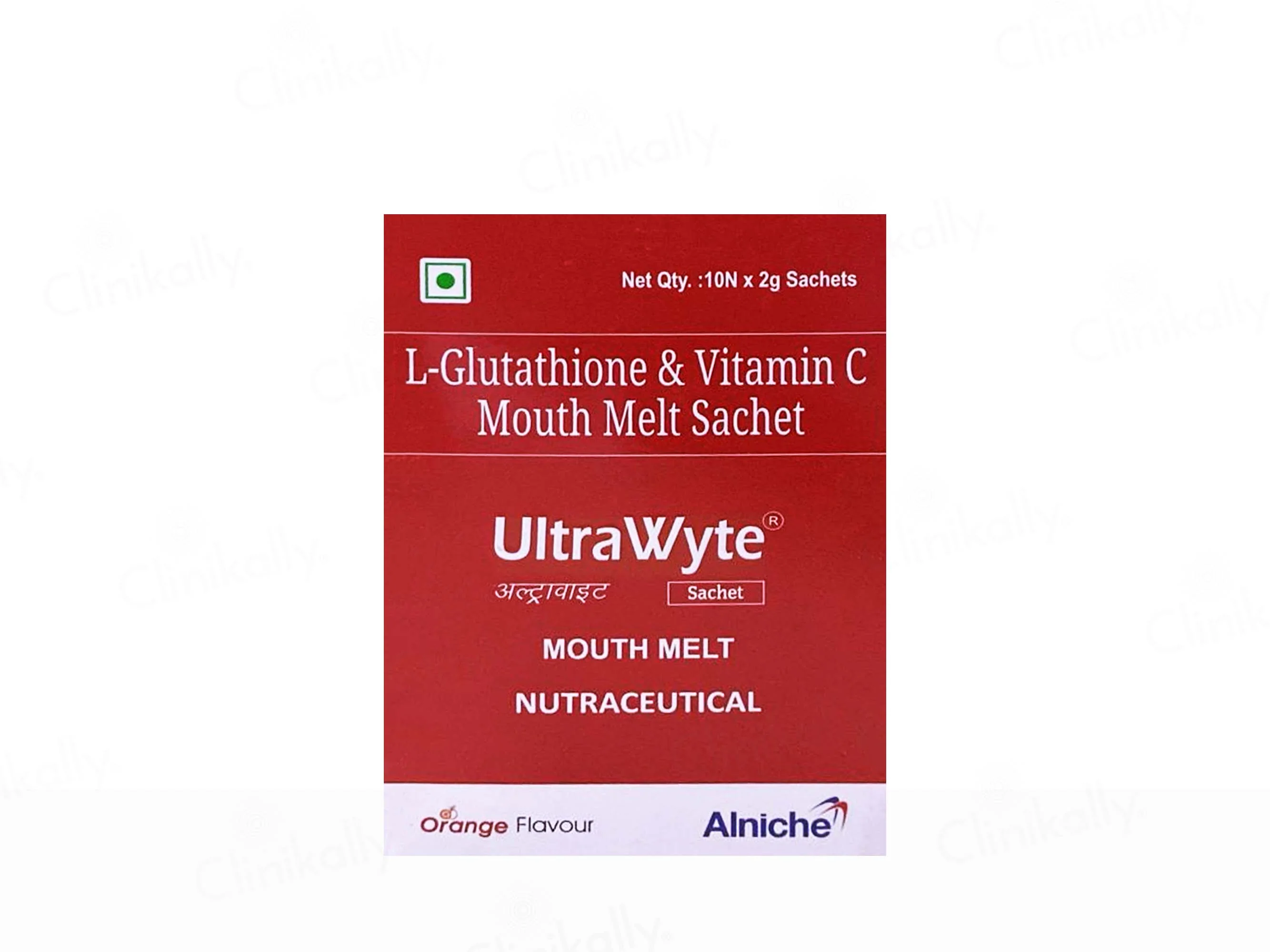 UltraWyte Mouth Melt Sachet - Orange Flavour