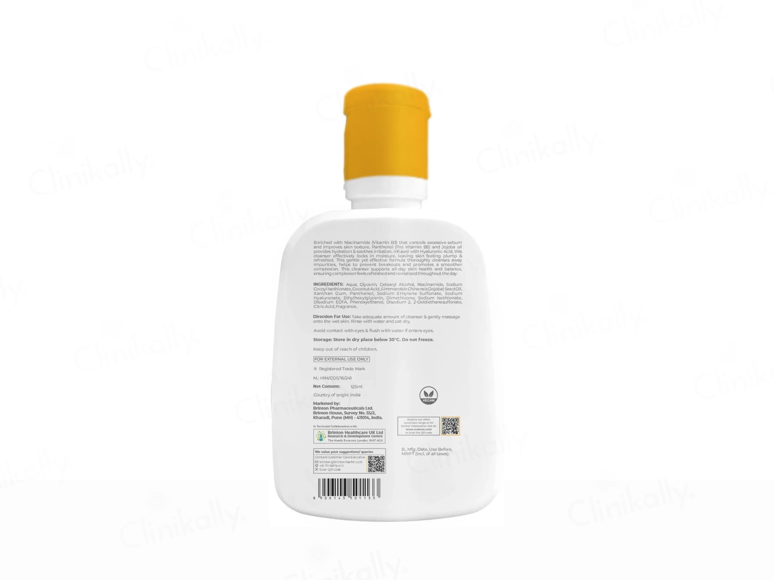 UV Doux Face Cleanser For Dry To Normal, Sensitive Skin - Image 3