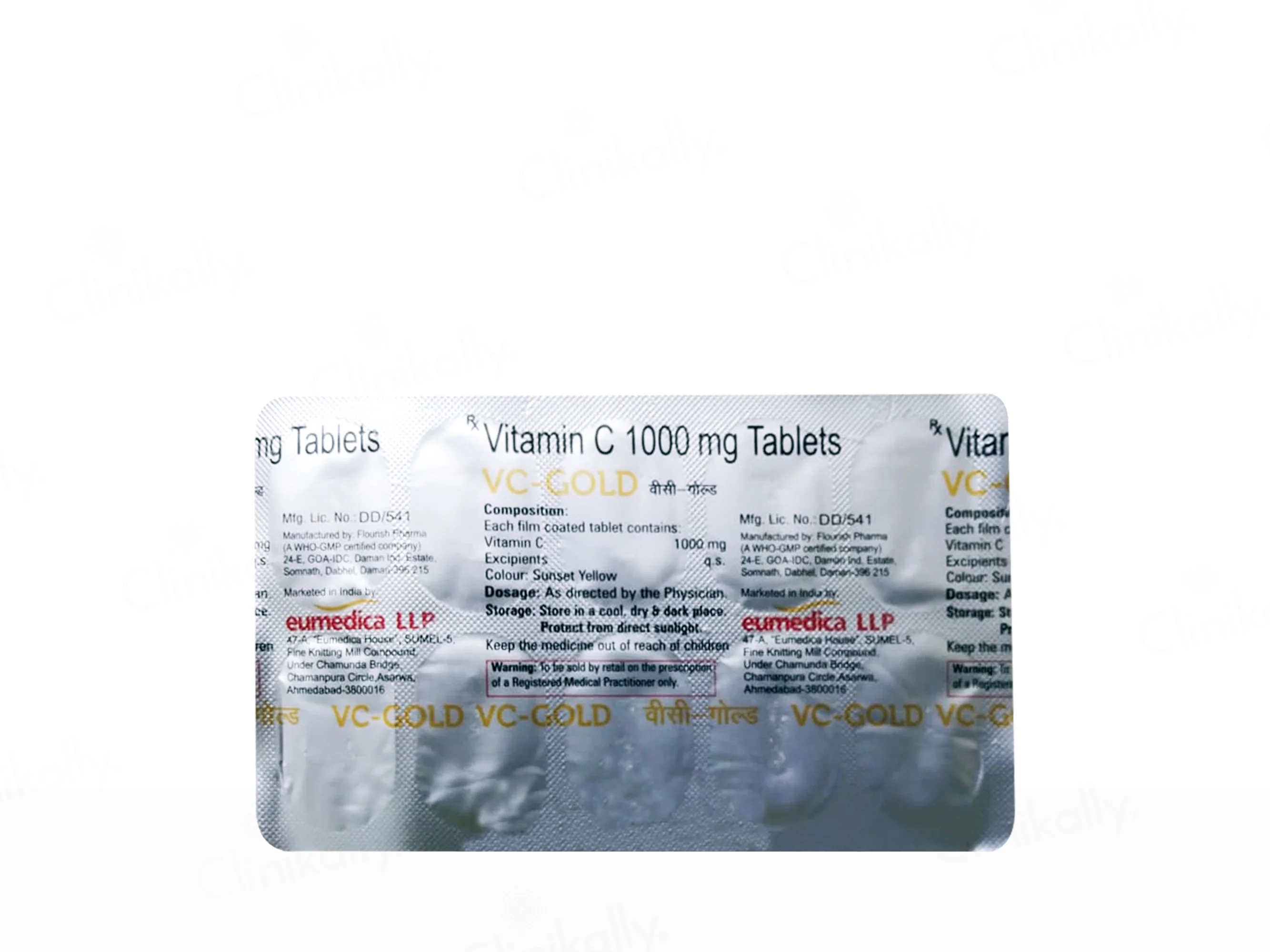 VC-Gold 1000mg Tablet - Image 6