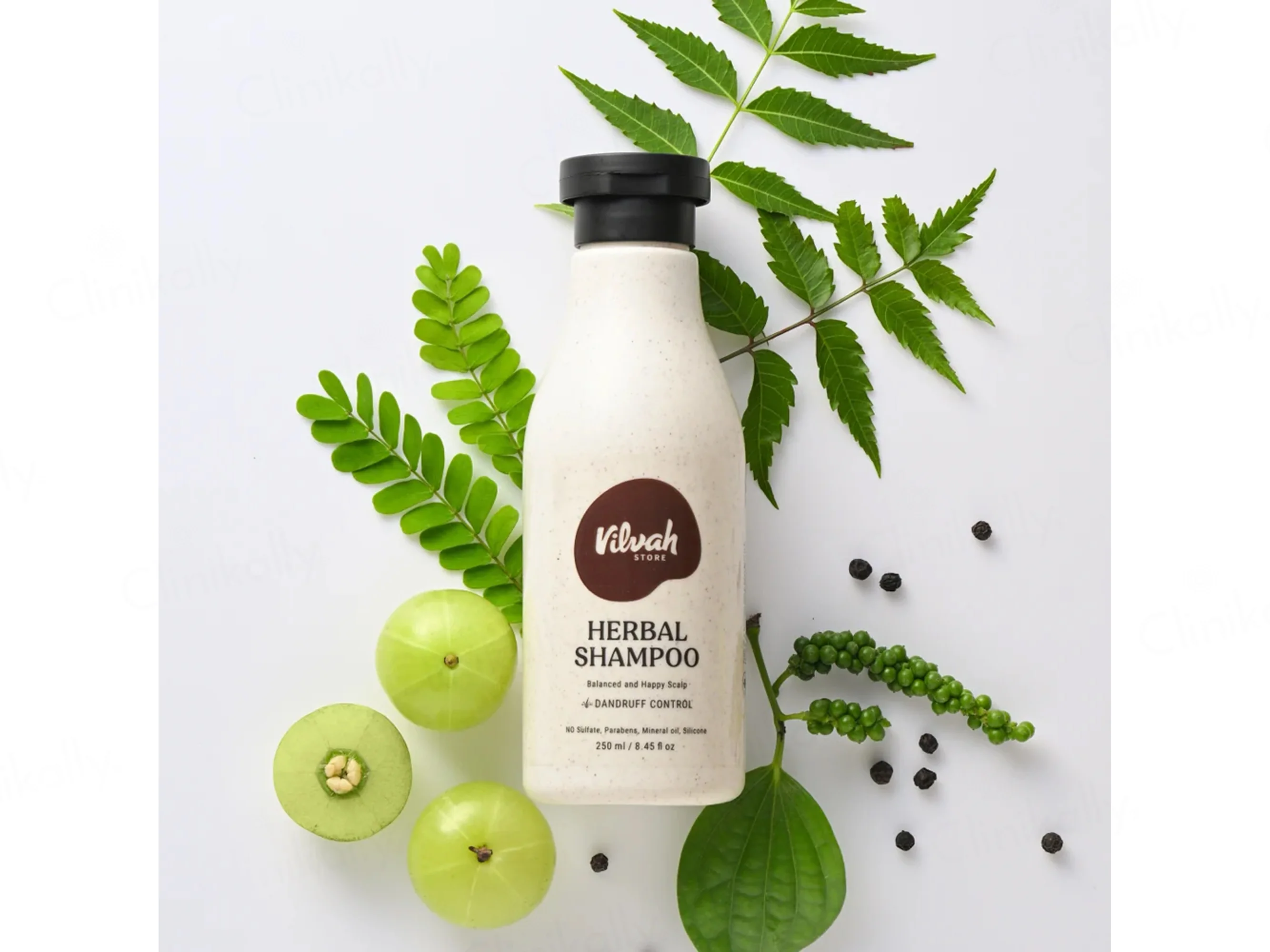 Vilvah Store Herbal Dandruff Control Shampoo - Image 4
