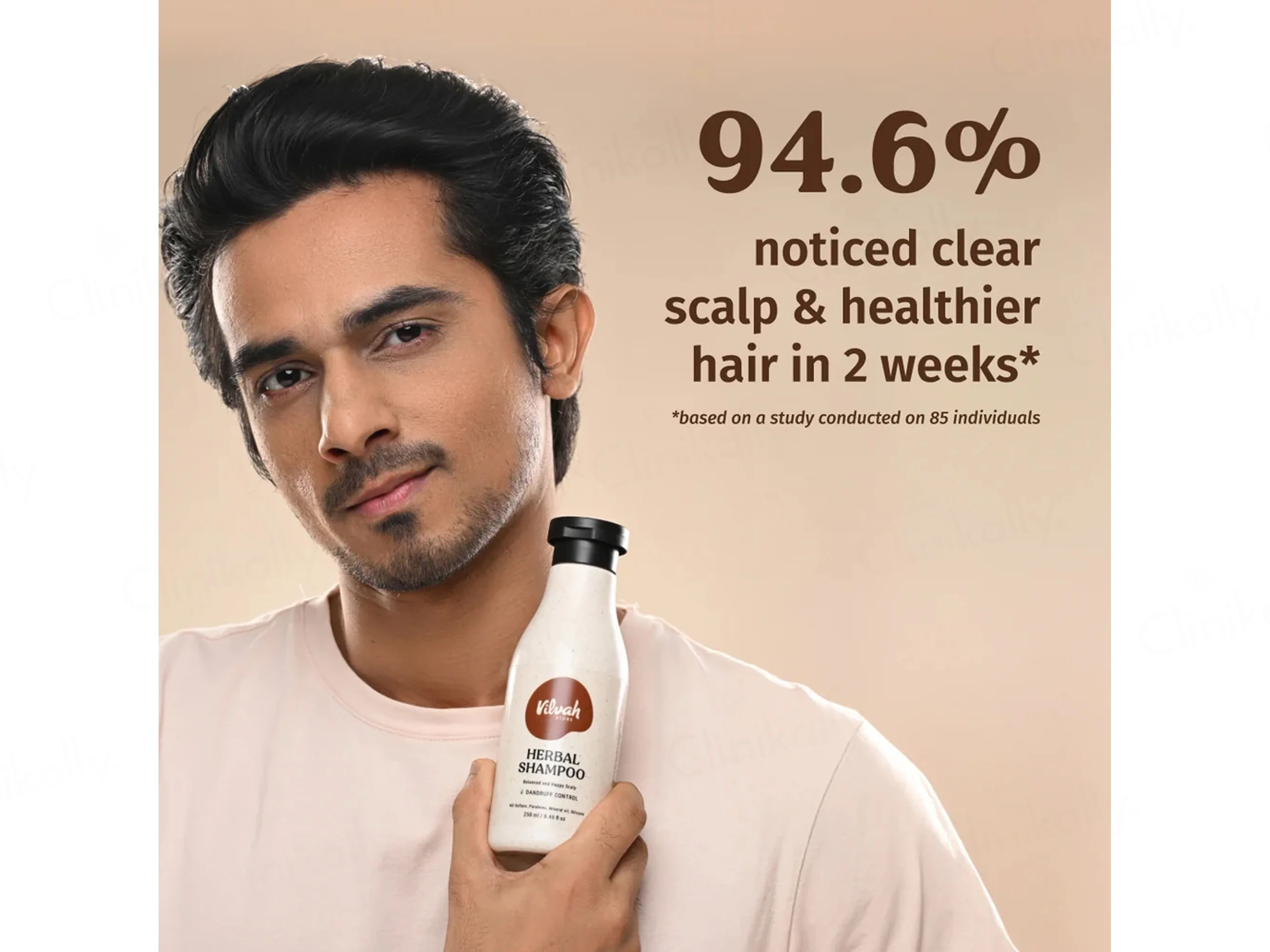 Vilvah Store Herbal Dandruff Control Shampoo - Image 7