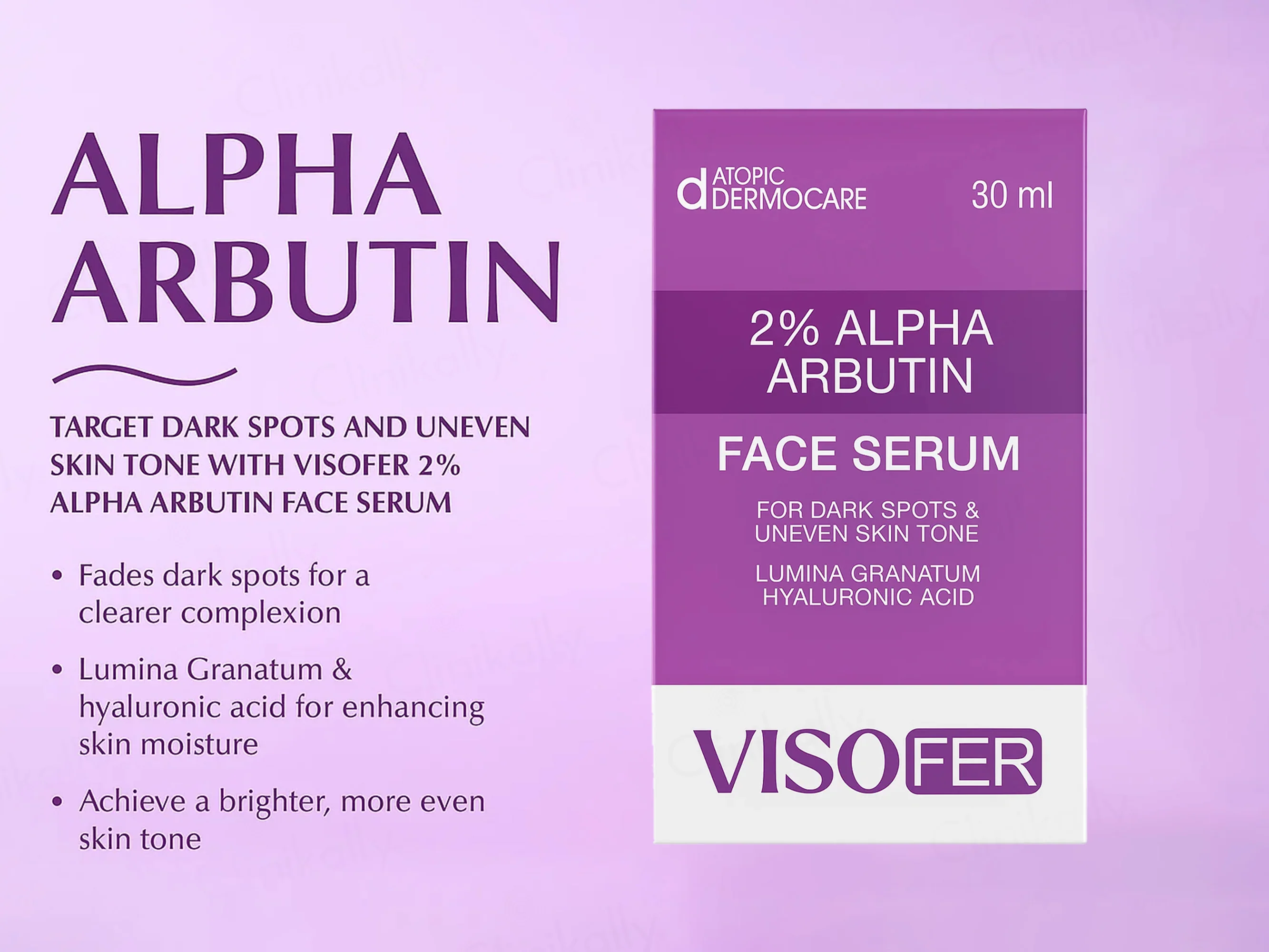 Viso Fer 2% Alpha Arbutin Face Serum - Image 4