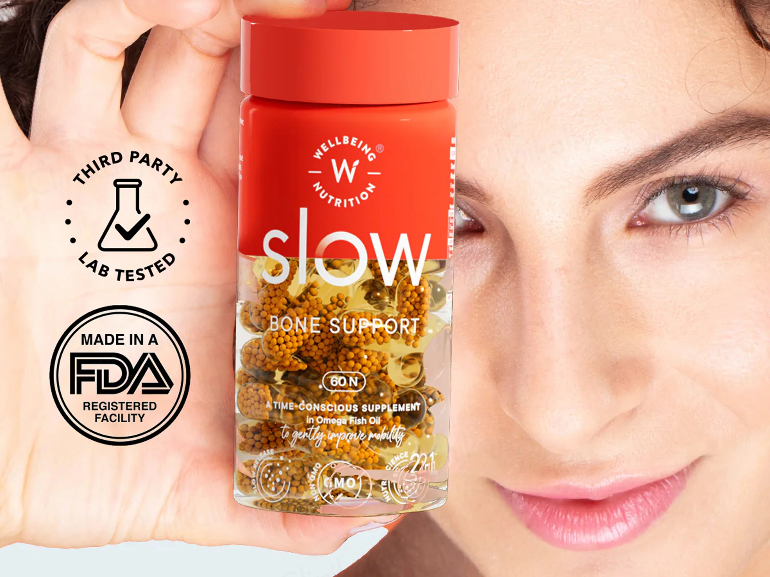 Wellbeing Nutrition Slow Bone Support Capsule - Image 9