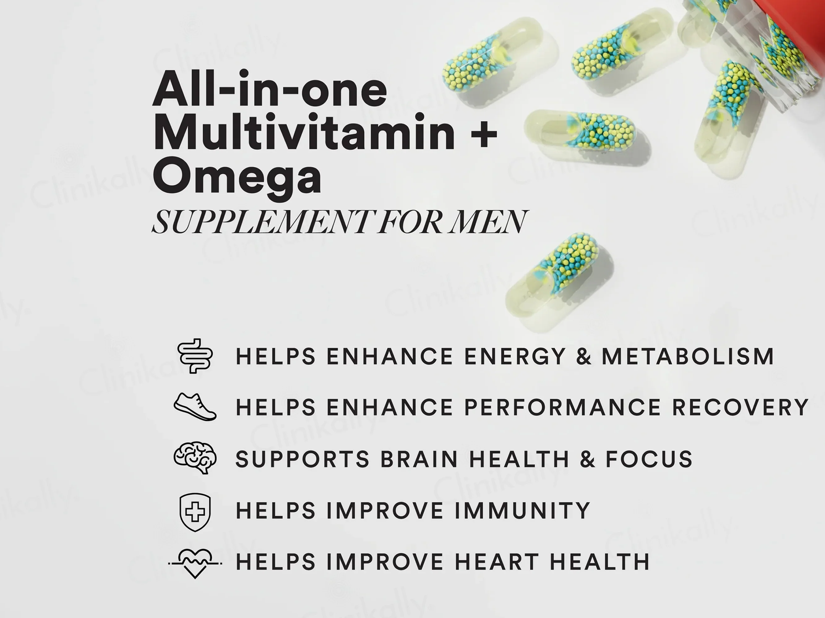 Wellbeing Nutrition Slow Multi + Omega For Him Capsule - Image 3