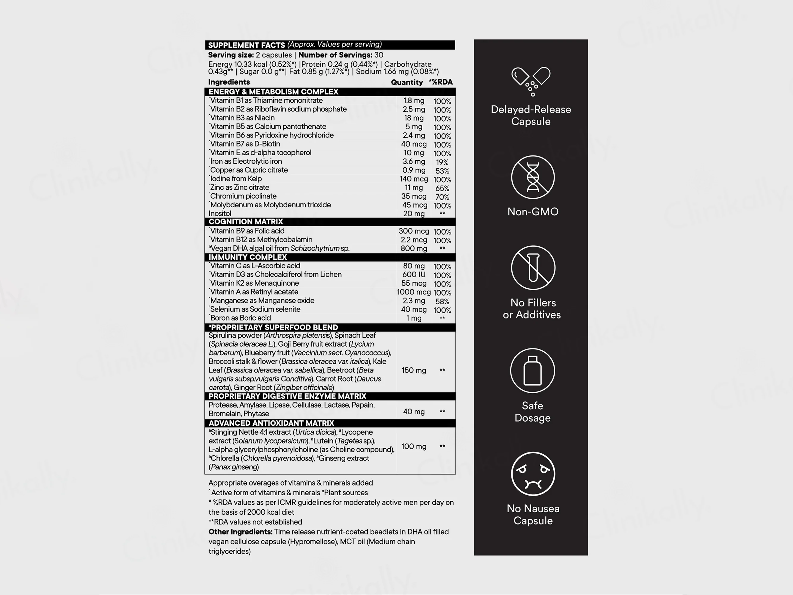 Wellbeing Nutrition Slow Multi + Omega For Him Capsule - Image 7