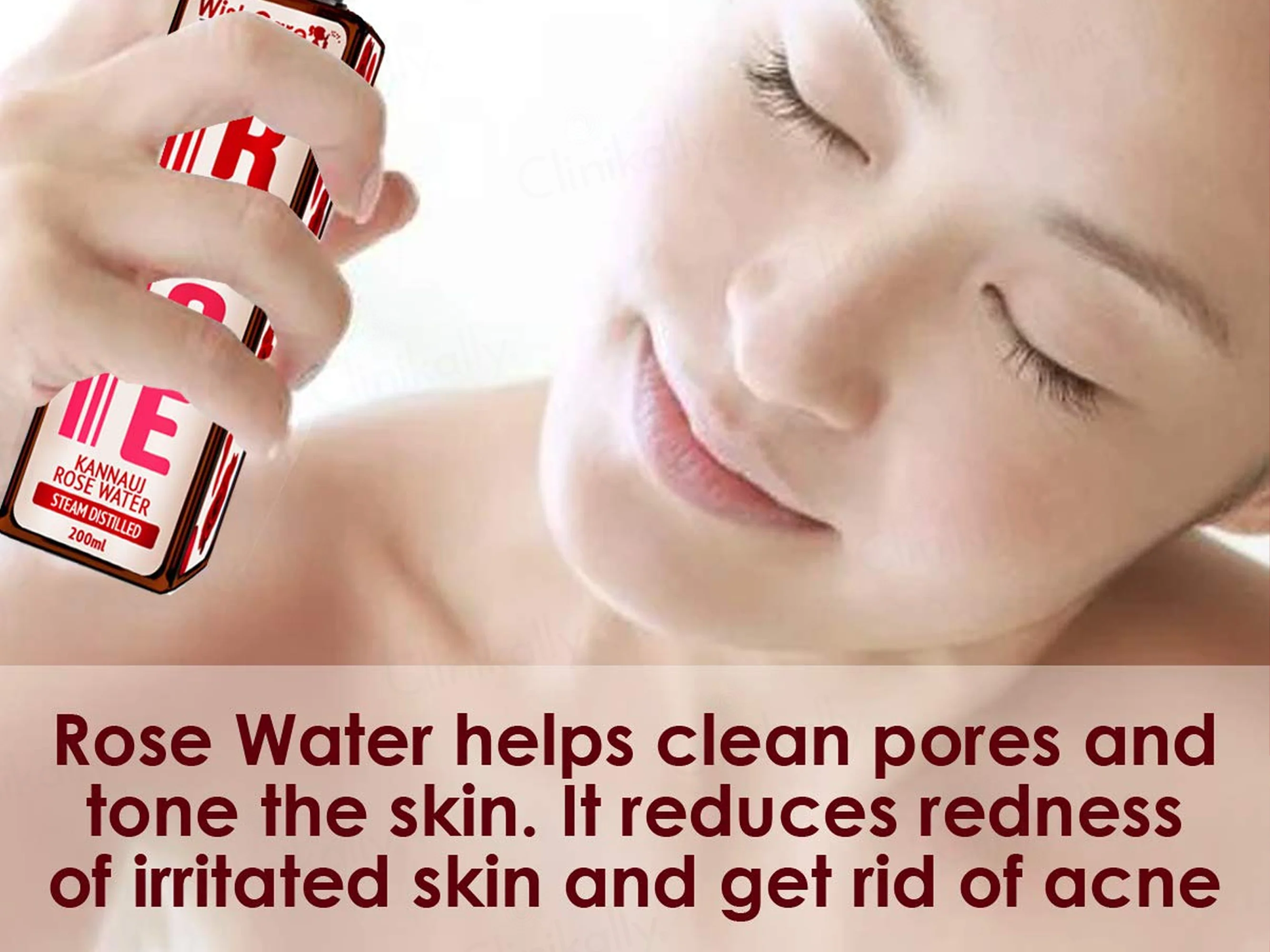 WishCare 100% Pure & Natural Kannauj Rose Water - Image 3