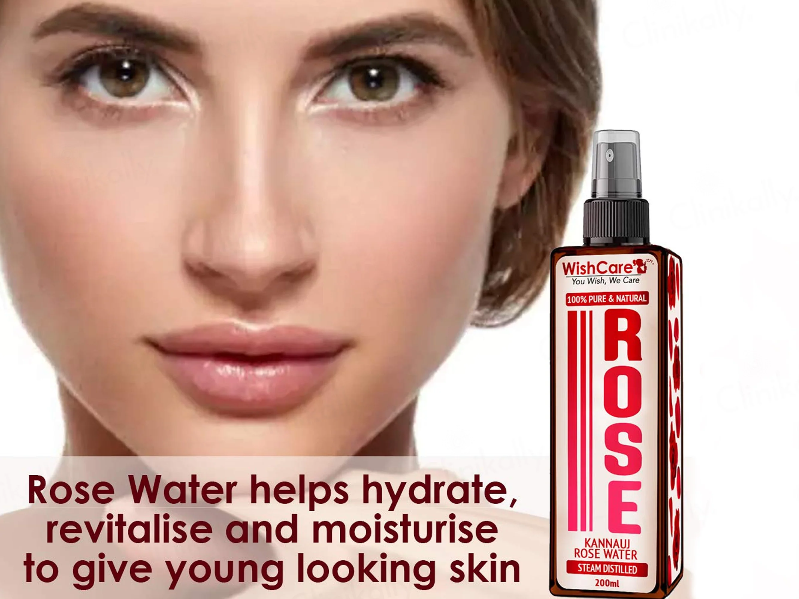 WishCare 100% Pure & Natural Kannauj Rose Water - Image 4