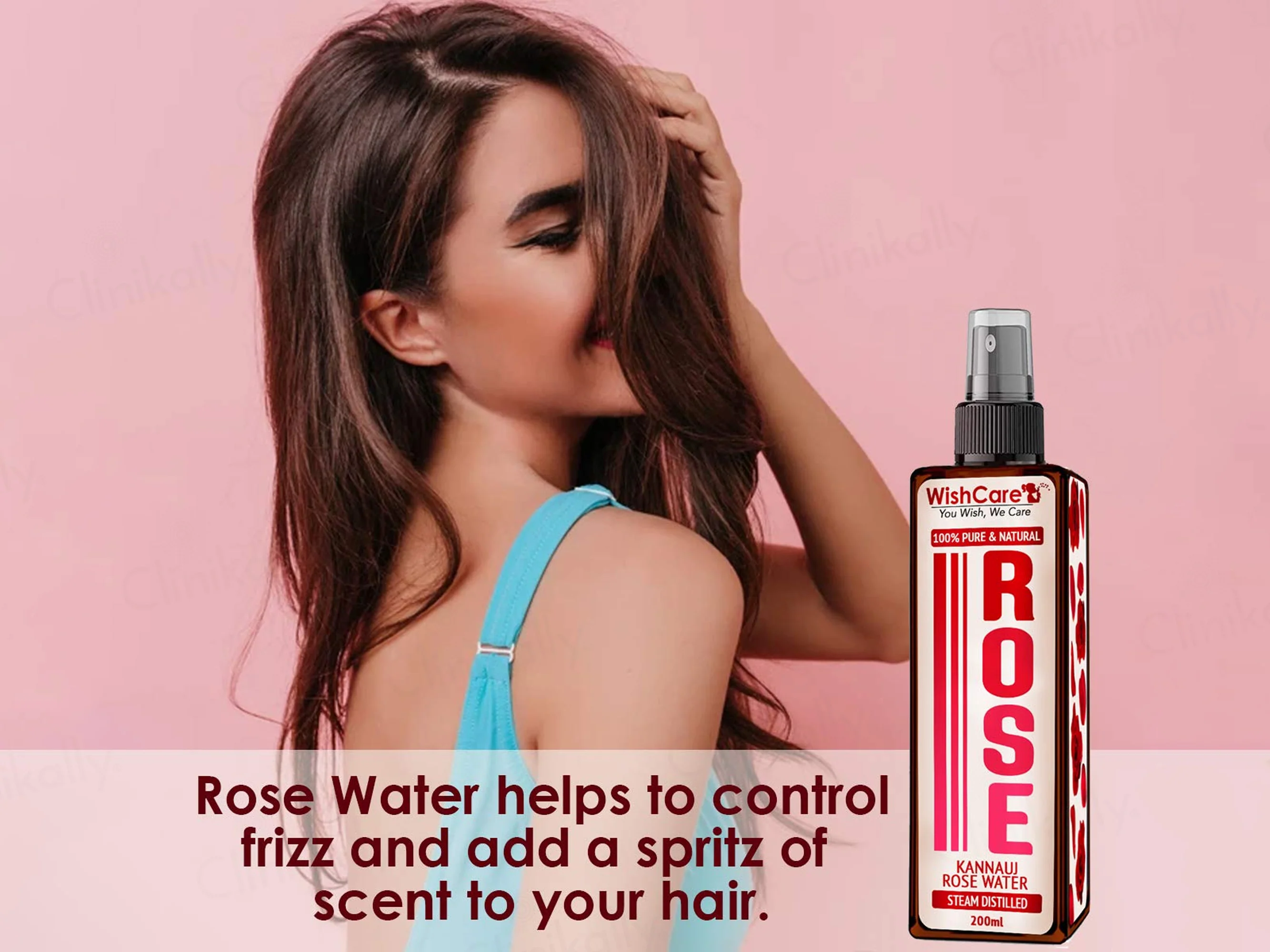 WishCare 100% Pure & Natural Kannauj Rose Water - Image 5