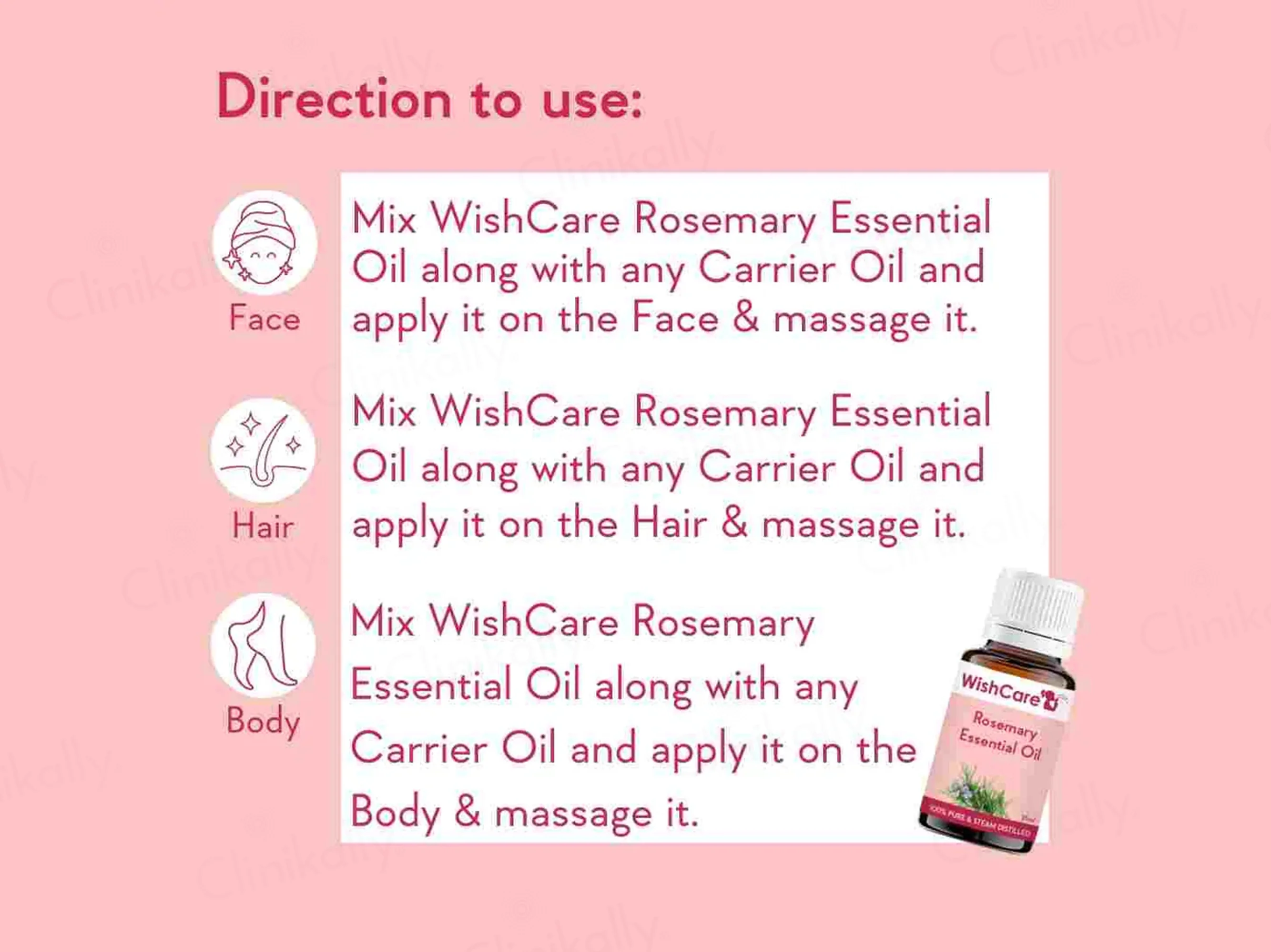 WishCare Rosemary Essential Oil - Image 5